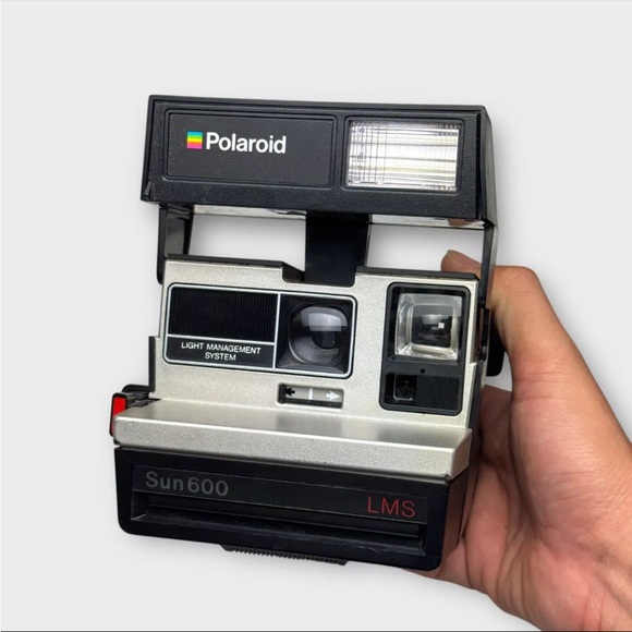 Vintage Polaroid Instant Camera Sun600 Land Camera LMS - Picture 4 of 12